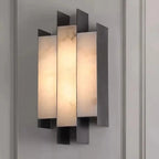 Arden Alabaster Wall Sconce by Bling Lighting Studio