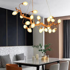 Art Clear Elegance Bubble Branch Linear Chandelier by Bling Lighting Studio
