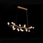 Art Clear Elegance Bubble Branch Linear Chandelier by Bling Lighting Studio