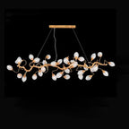 Art Clear Elegance Bubble Branch Linear Chandelier by Bling Lighting Studio