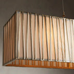 Art Glass Jeunet Rectangular Chandelier additional product view
