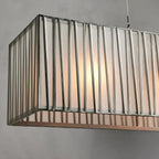 Art Glass Jeunet Rectangular Chandelier product image