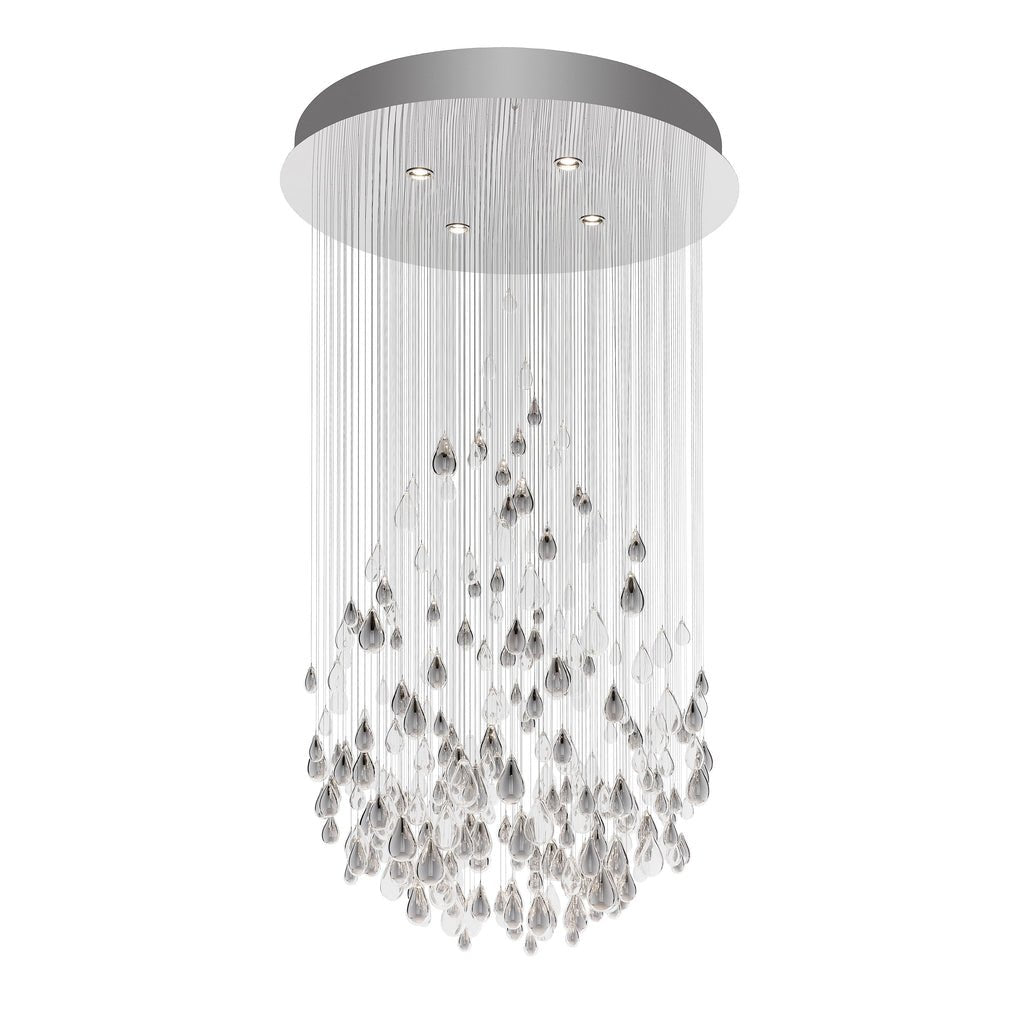 Art Glass Water Drop Chandelier product image