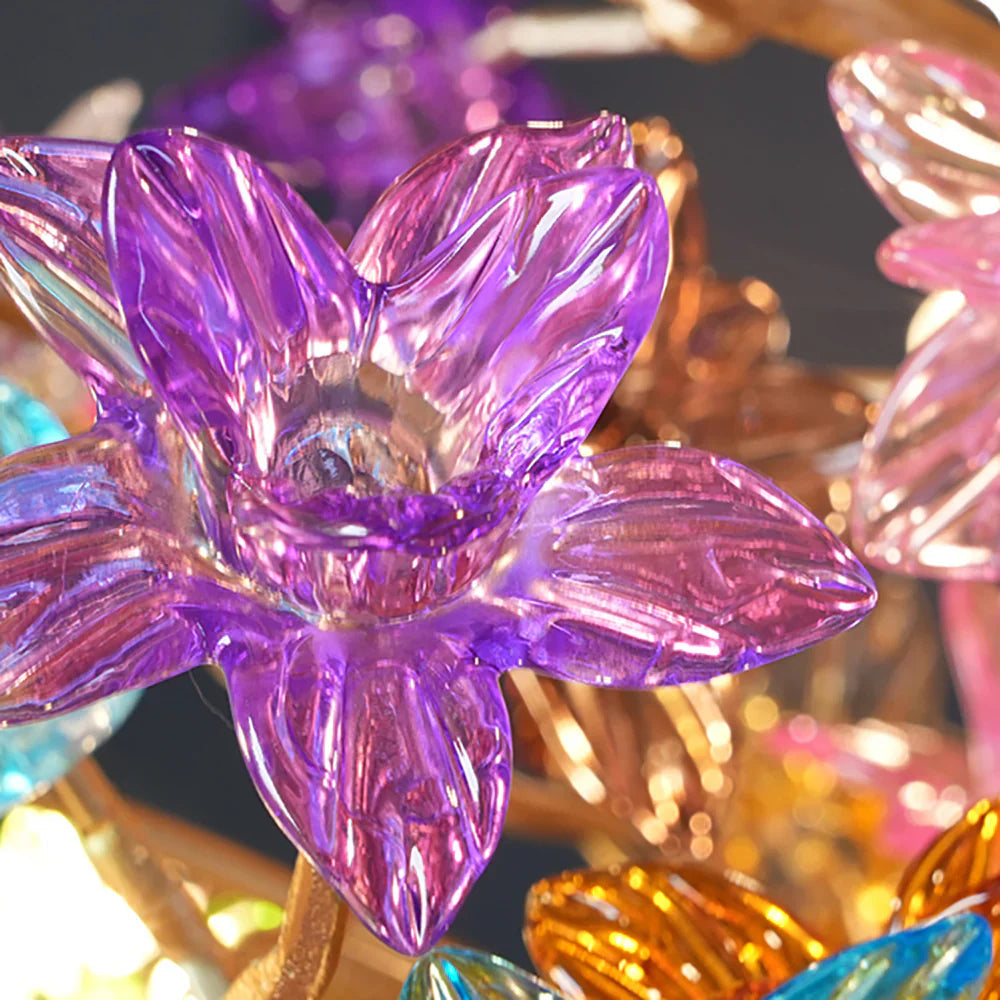 Art Stained Glass Tree Branch Chandelier product image