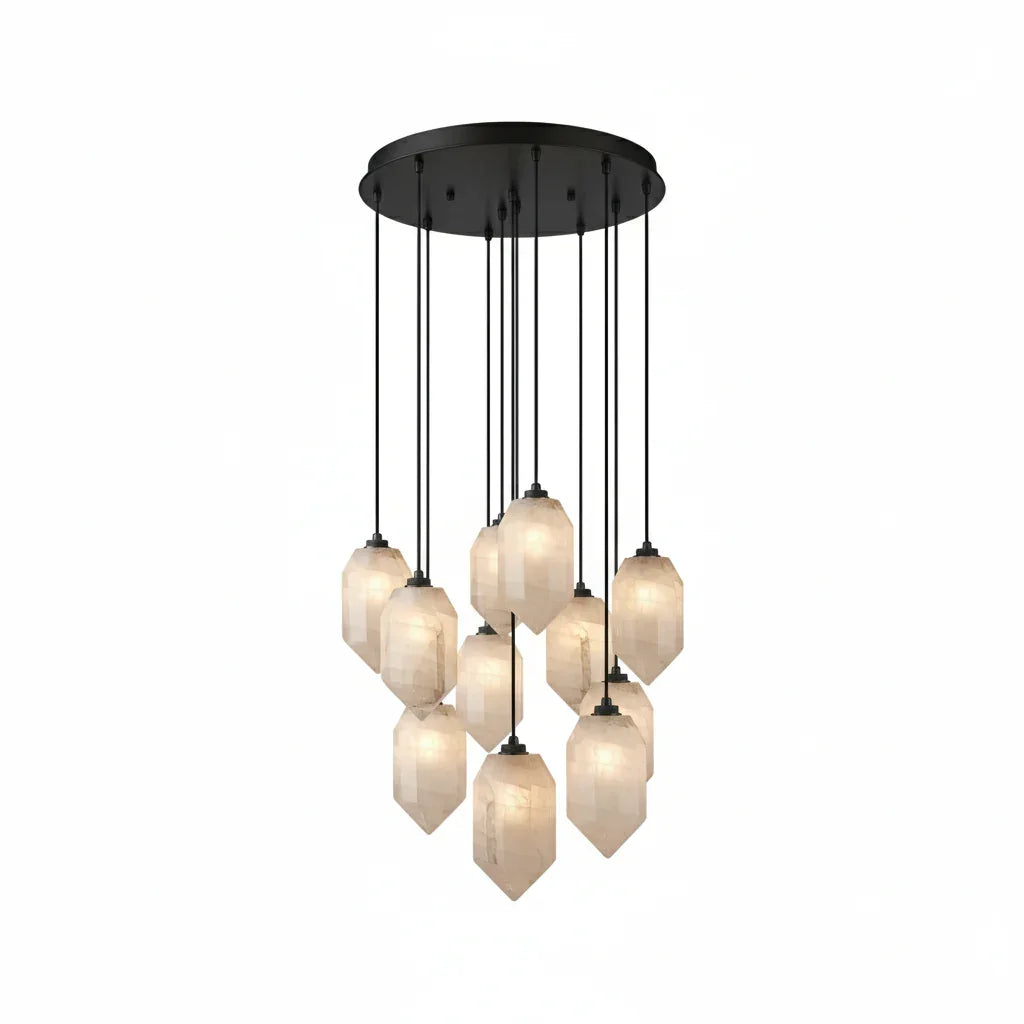 Aubrey Alabaster Pendant Light by Bling Lighting Studio