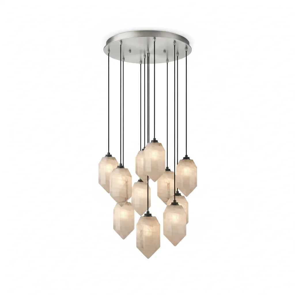 Aubrey Alabaster Pendant Light by Bling Lighting Studio