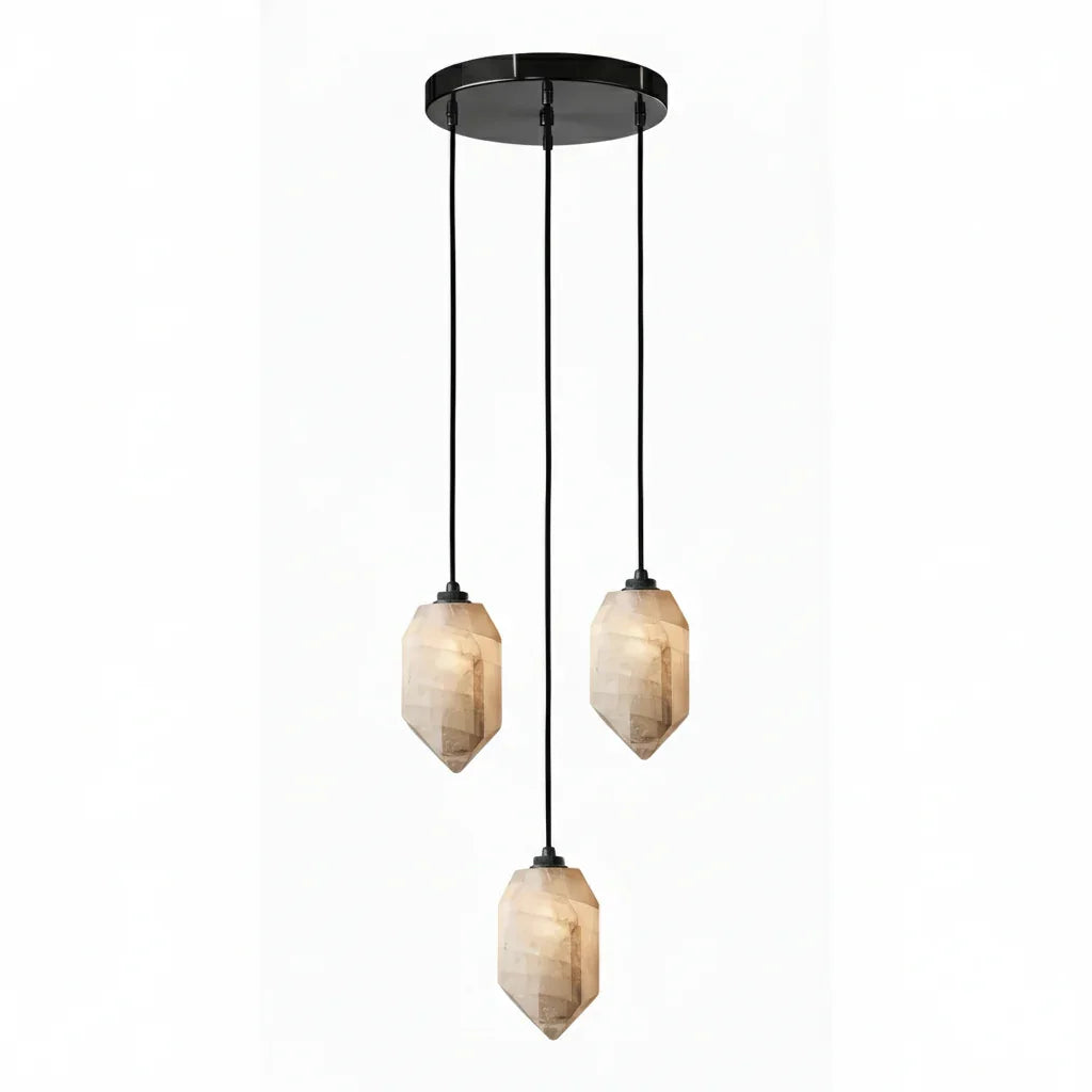Aubrey Alabaster Pendant Light by Bling Lighting Studio
