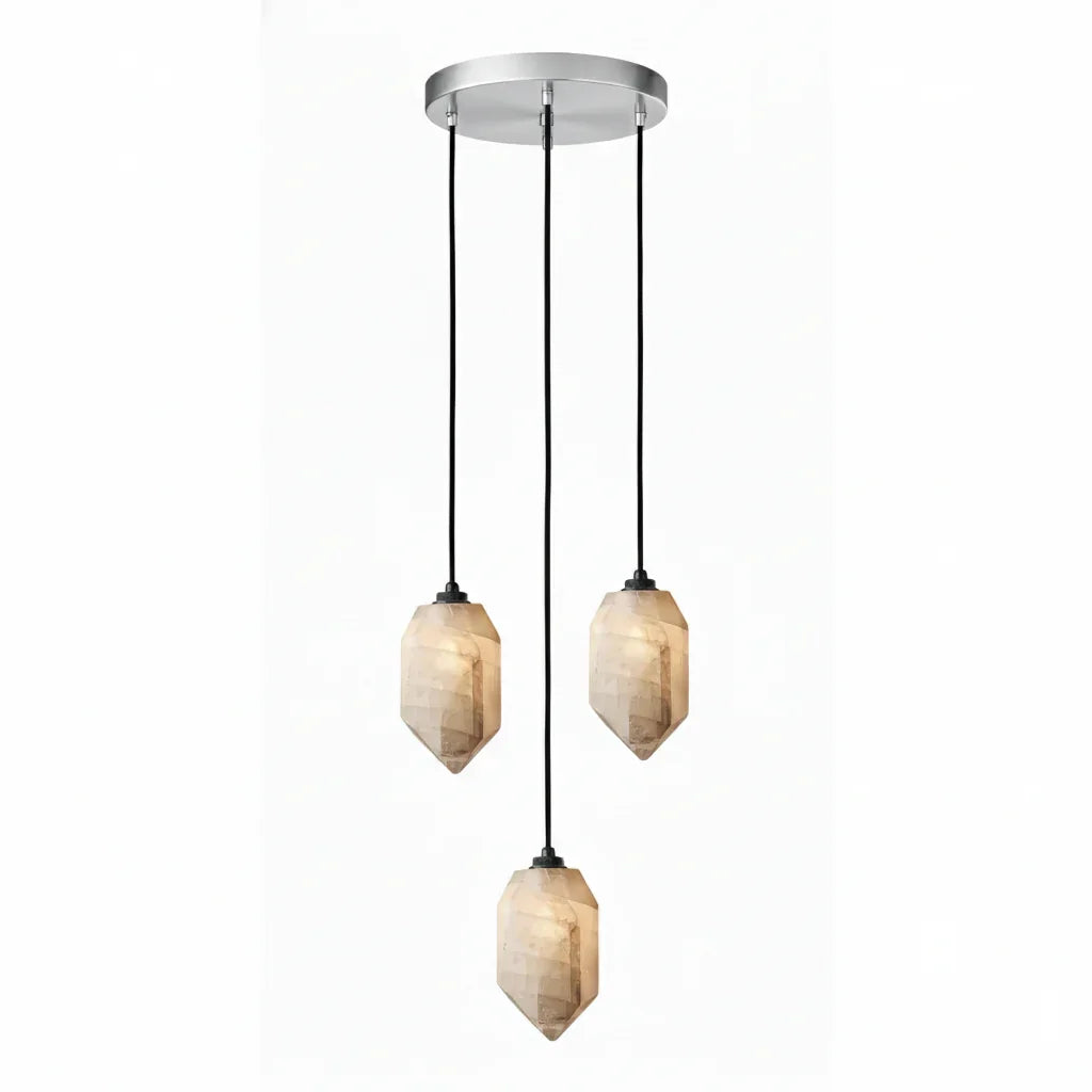 Aubrey Alabaster Pendant Light by Bling Lighting Studio