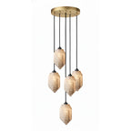 Aubrey Alabaster Pendant Light by Bling Lighting Studio