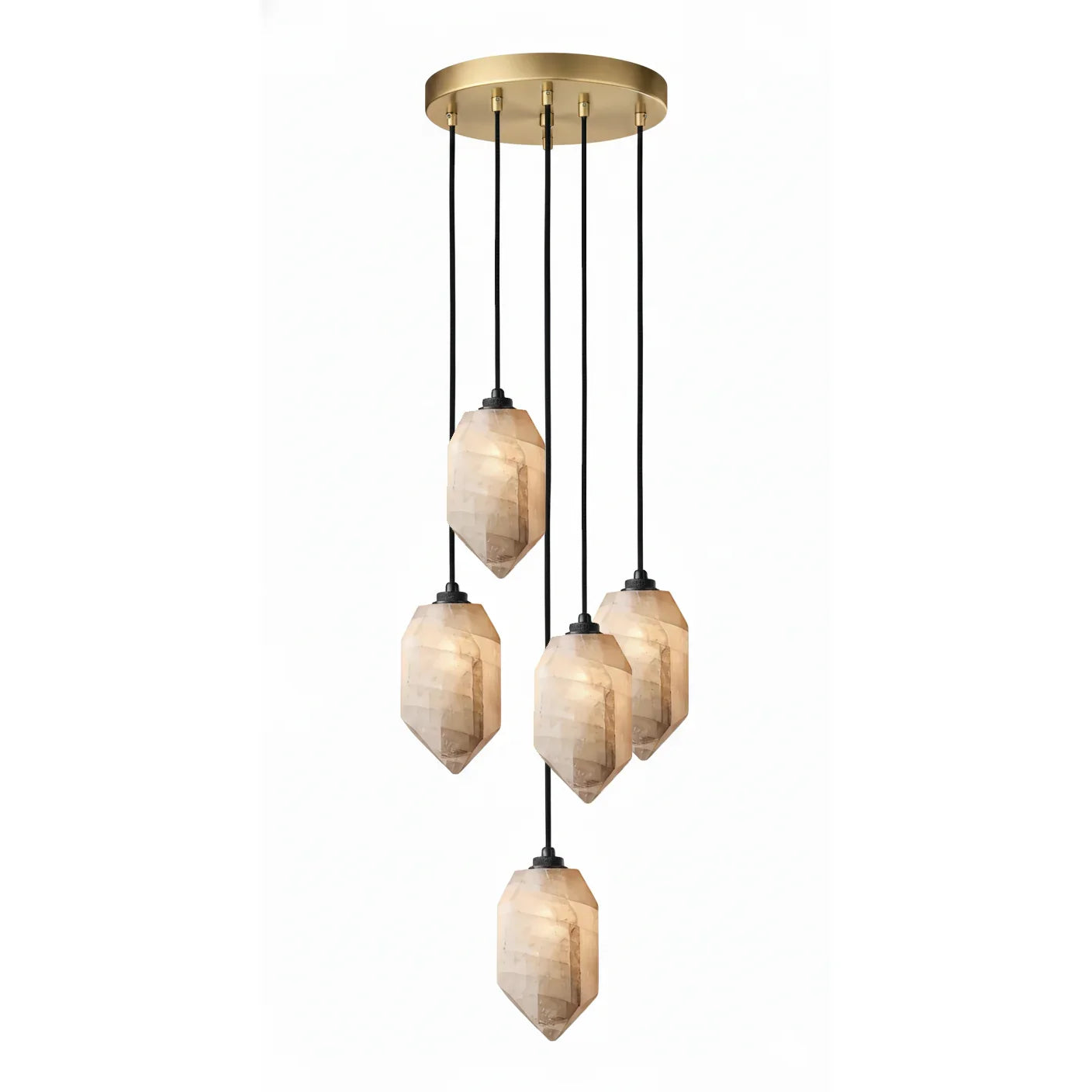 Aubrey Alabaster Pendant Light by Bling Lighting Studio