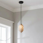 Aubrey Alabaster Pendant Light by Bling Lighting Studio