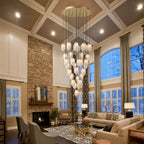 Aubrey Alabaster Pendant Light by Bling Lighting Studio