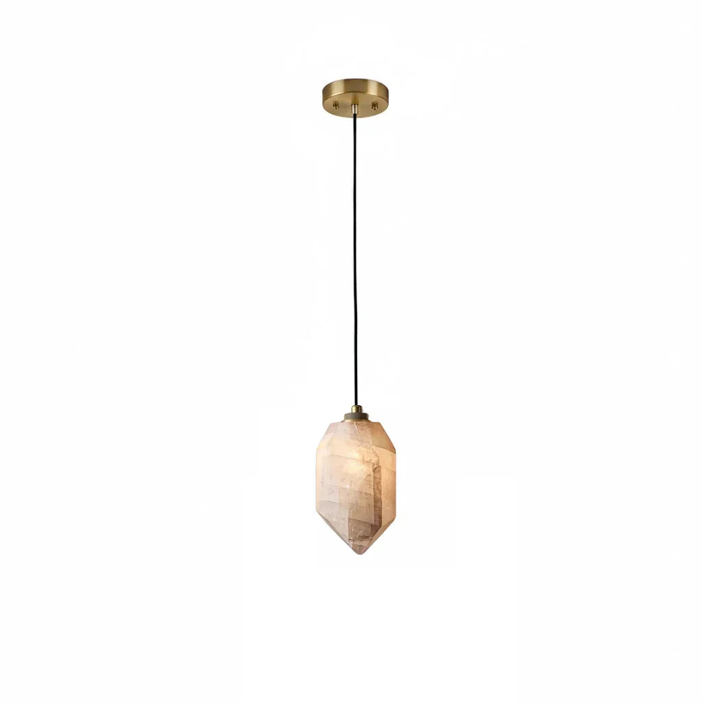 Aubrey Alabaster Pendant Light by Bling Lighting Studio