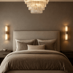 Aurelia Natural Alabaster Wall Sconce detail view