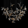 Smoke Butterfly Flight Chandelier