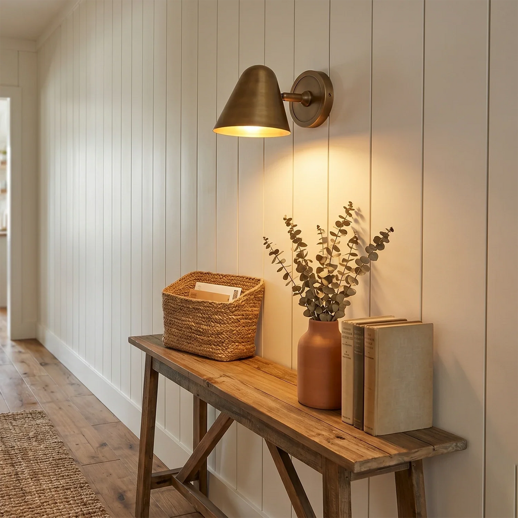 Ballstonn Brass Wall Light