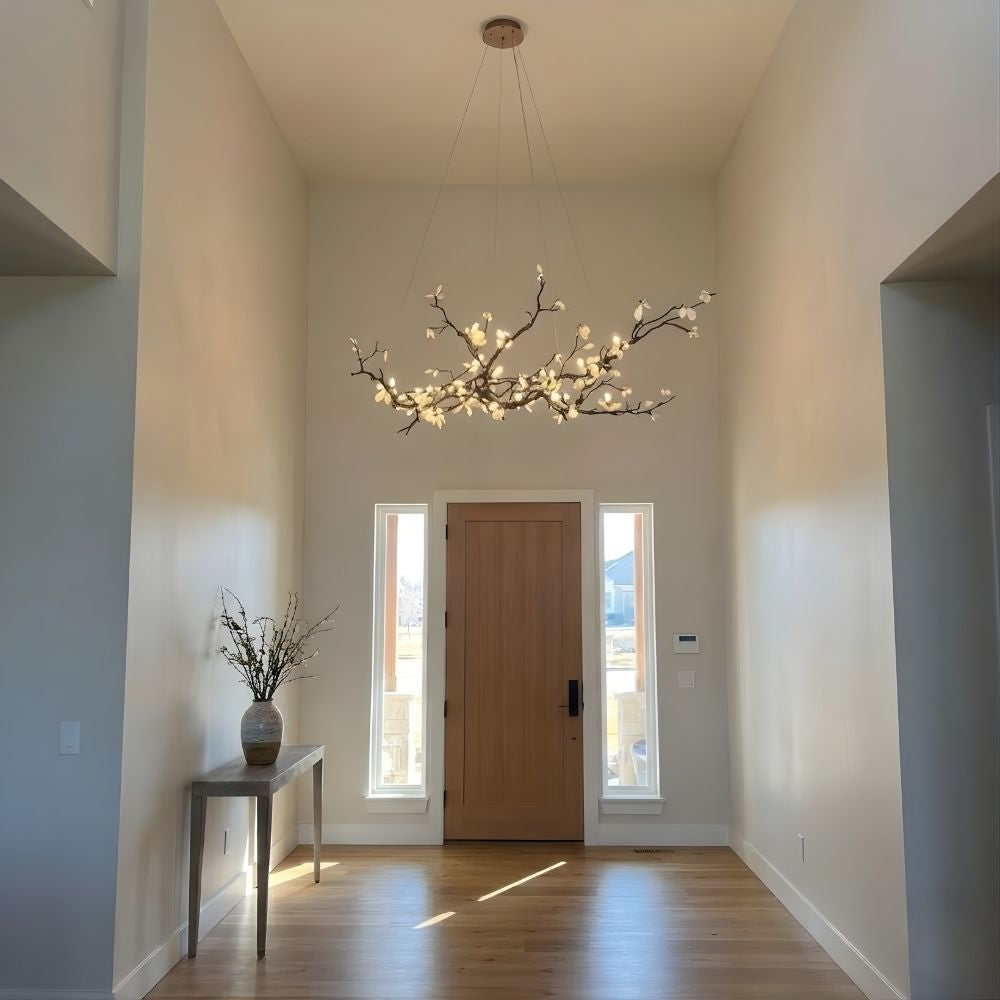Barhed Tree Branch Chandelier by Bling Lighting Studio