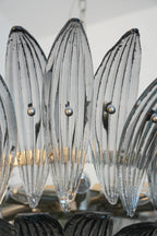Beautifully Murano Palmette Smoked Chandelier product image