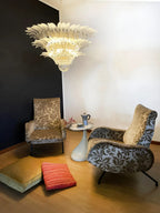 Beautifully Murano Palmette Transparent Chandelier product image