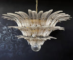 Beautifully Murano Palmette Transparent Chandelier product image