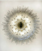 Beautifully Murano Palmette Transparent Chandelier product image