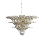 Beautifully Murano Palmette Transparent Chandelier product image