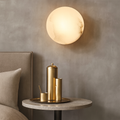 Moonshade Alabaster Light lighting fixture by Bling Lighting Studio