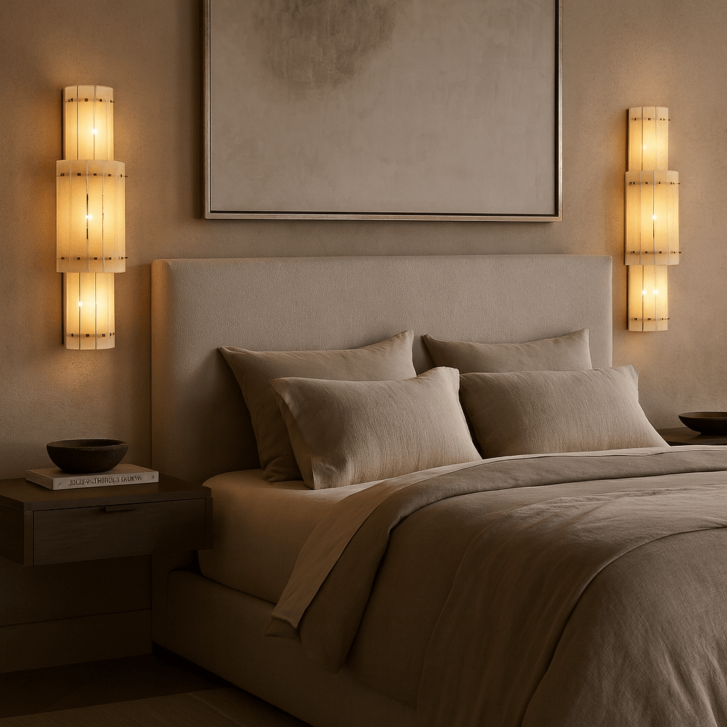 Valmont Alabaster Wall Sconce product image