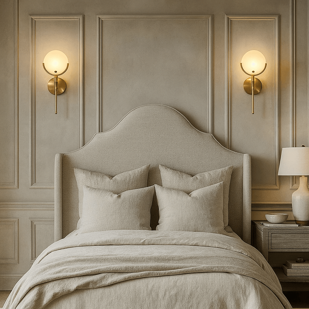 Vellaro Alabaster Wall Sconce detail view