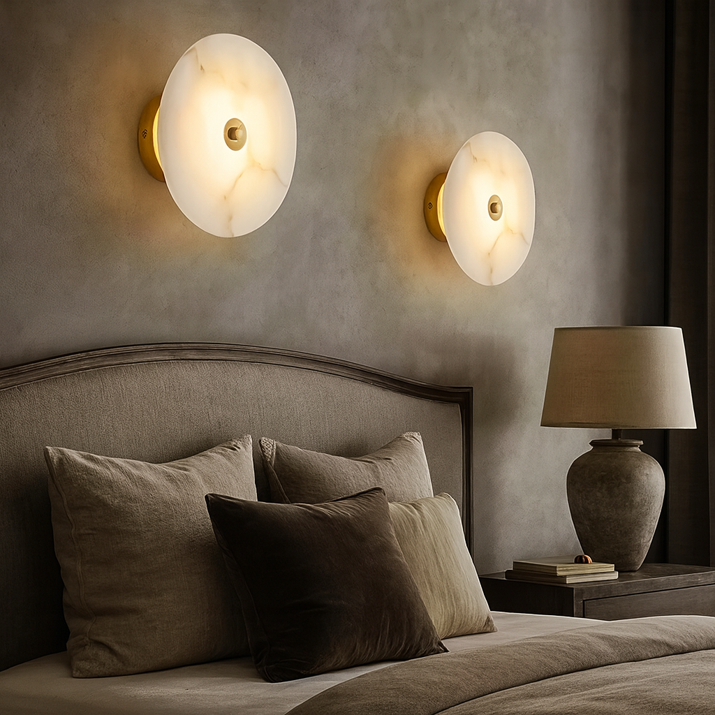 Hastings Alabaster Wall Sconce additional product view