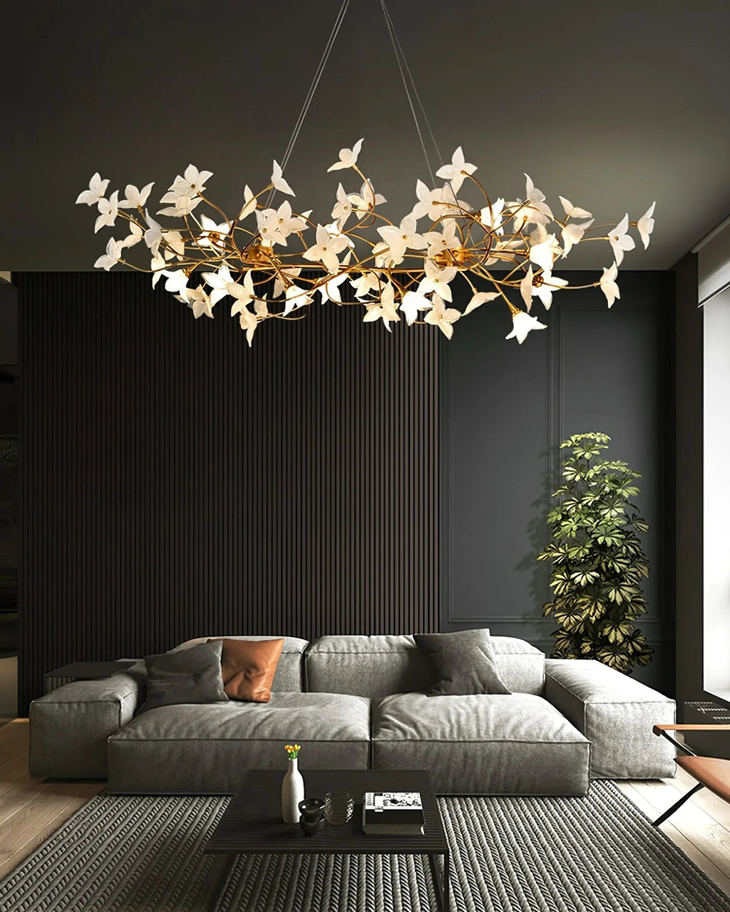 Begonia Branch Chandelier product image