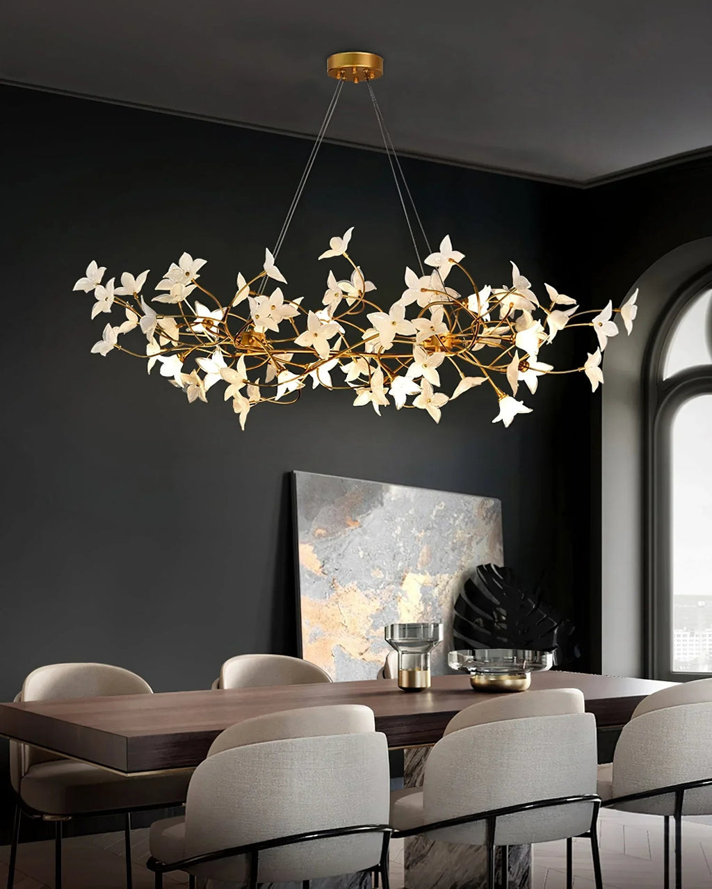 Begonia Branch Chandelier product image