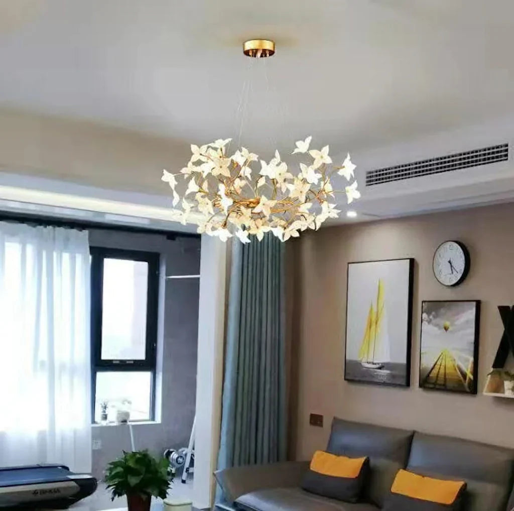 Begonia Branch Chandelier product image