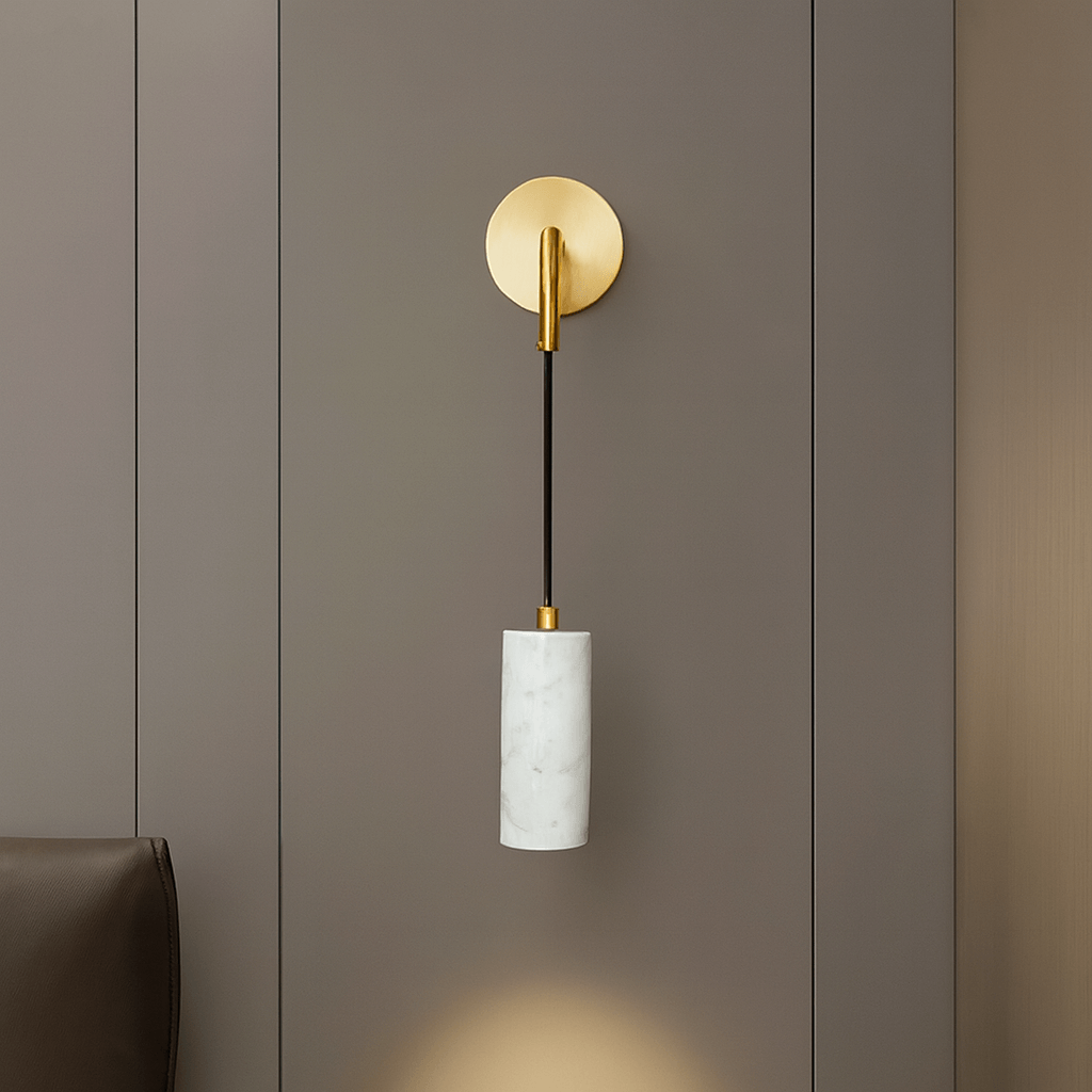 Biltmore Alabaster Wall Sconce by Bling Lighting Studio