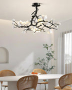 Black Branch Copper Tree Chandelier by Bling Lighting Studio