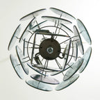 Blue Disks Murano Glass Chandelier product image