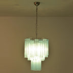 Blue Murano Glass Tube Chandelier product image