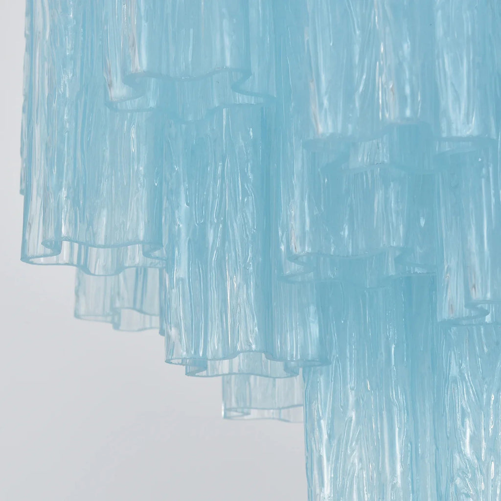 Blue Murano Glass Tube Chandelier product image