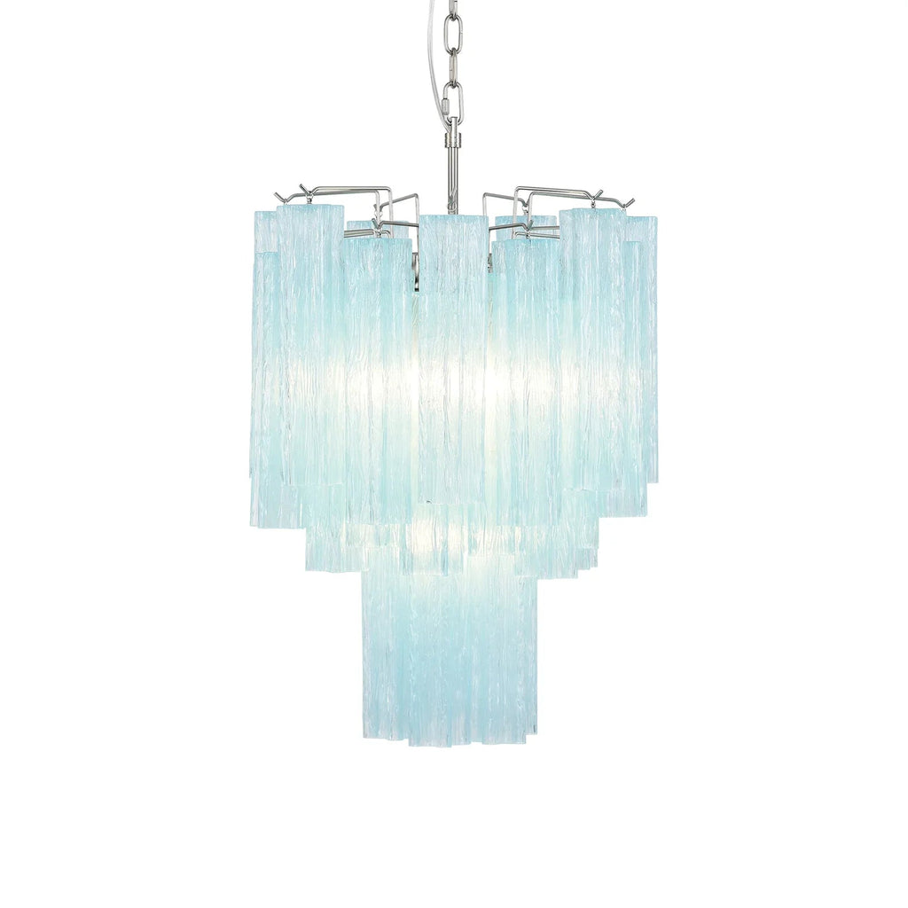 Blue Murano Glass Tube Chandelier product image