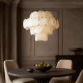 Bordwell Alabaster Chandelier 23" by Bling Lighting Studio