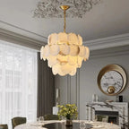 Bordwell Alabaster Chandelier 31" product image