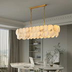 Bordwell Alabaster Dining Room Chandelier 47" additional product view