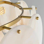Bordwell Alabaster Dining Room Chandelier 47" product image