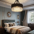Bourbons Alphonsus Crystal Chandelier