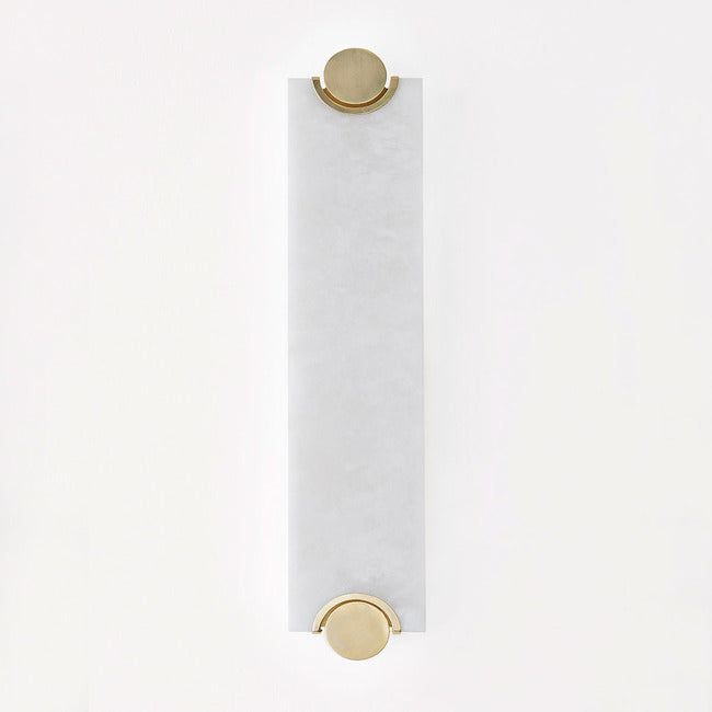 Brant Alabaster Wall Sconce by Bling Lighting Studio