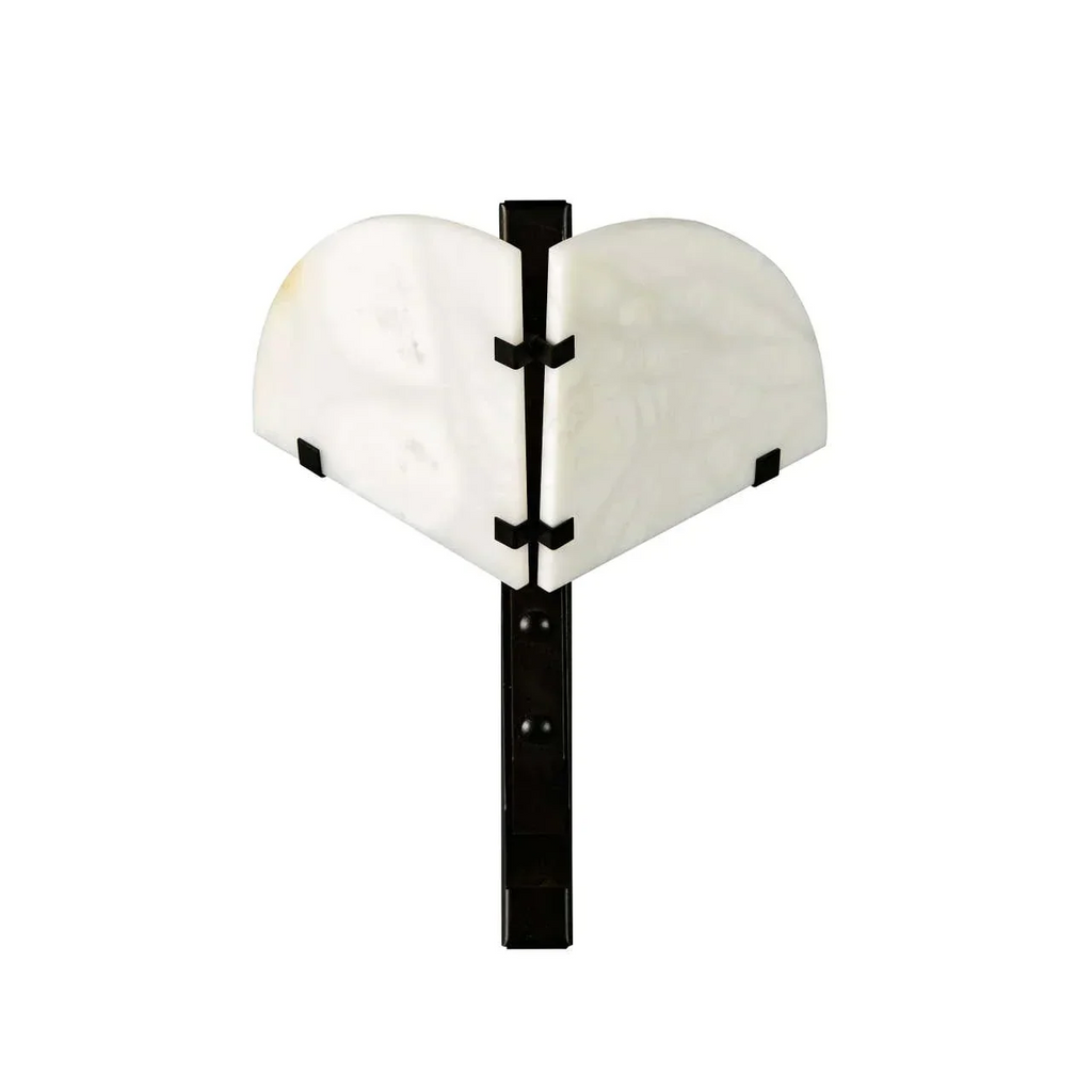 BRIELLE ALABASTER WALL SCONCE by Bling Lighting Studio