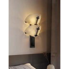 BRIELLE ALABASTER WALL SCONCE by Bling Lighting Studio