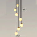 Brighton Alabaster Ball Chandelier additional product view