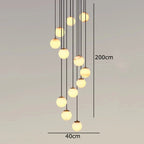 Brighton Alabaster Ball Chandelier product image