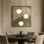 Brighton Alabaster Chandelier by Bling Lighting Studio